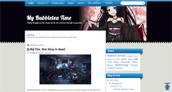 Desktop Screenshot of mybubbleteatime.com